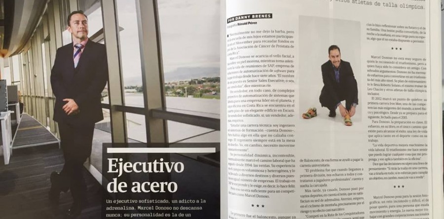 Marcel Donoso, un excelente reportaje.