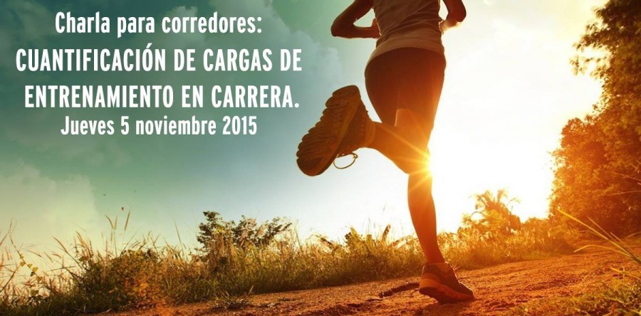 Charla para corredores: jueves 05 de noviembre, 2015